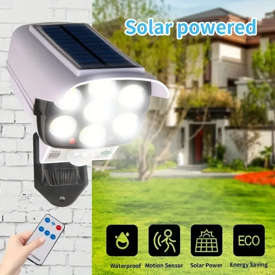Outdoor Lighting With Motion Sensor - Zewnętrzne lampy solarne z czujnikiem ruchu,