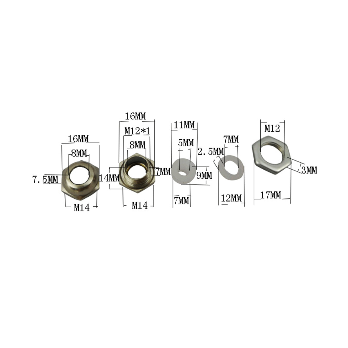 Outdoor Lighting Brass - Elementy montażowe do oświetlenia: Śruby z
