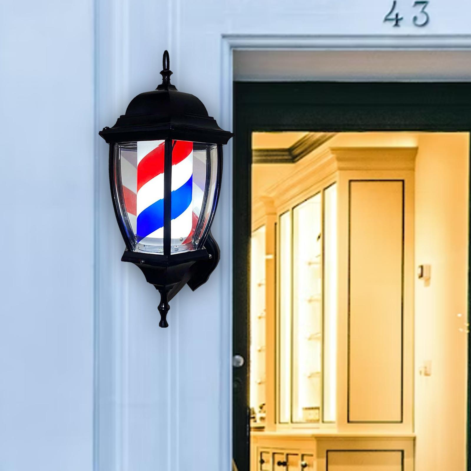 Outdoor Lighting Wall Mount - Lampa Barber Pole Obrotowa Oświetlenie Zewnętrzne
