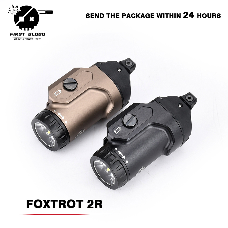 Outdoor Lighting Lumen - Latarka taktyczna FOXTROT2R 700 lumenów, uniwersalna,