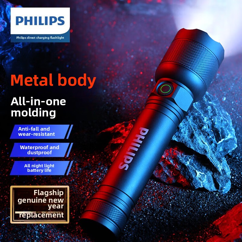 Zinc Outdoor Lighting - 2025 NOWA latarka Philips SFL2188 LED