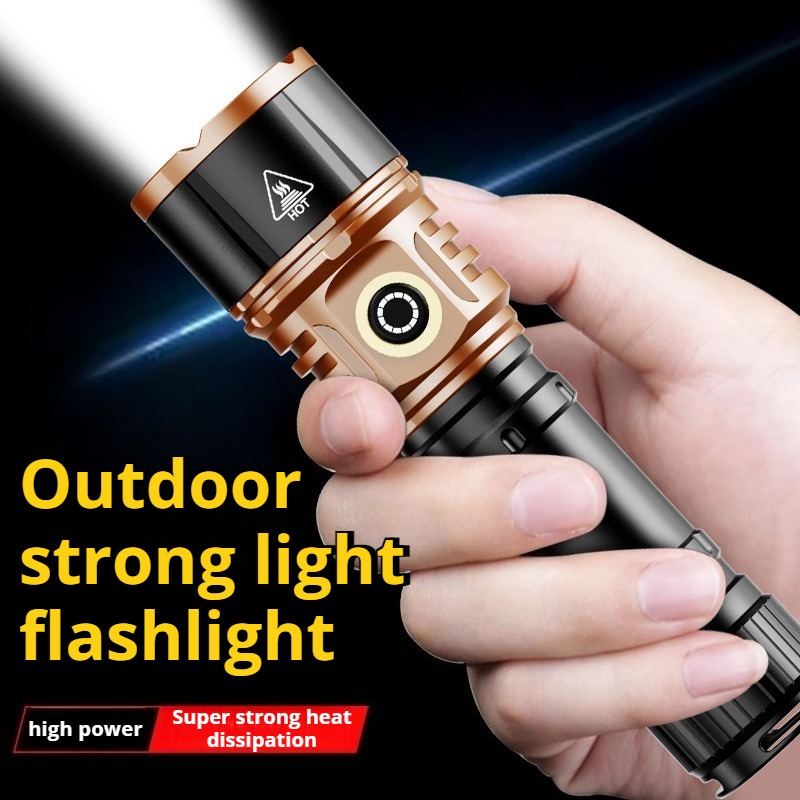 Outdoor Lighting For Camping - Mocna latarka LED o wysokiej mocy,