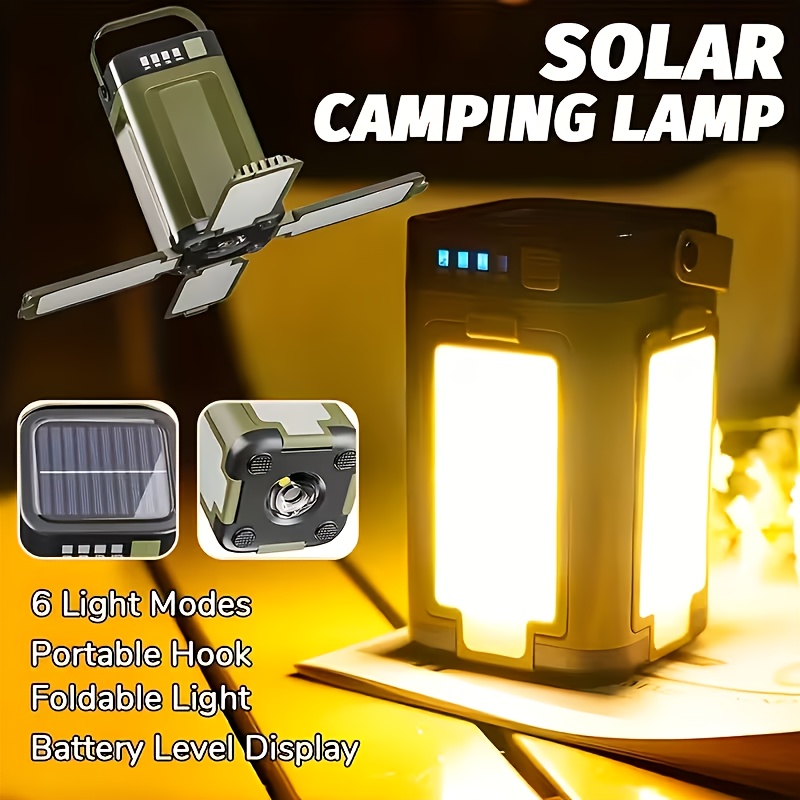 Solarna przenośna lampa kempin – Outdoor Lighting For Camping recenzja i cena
