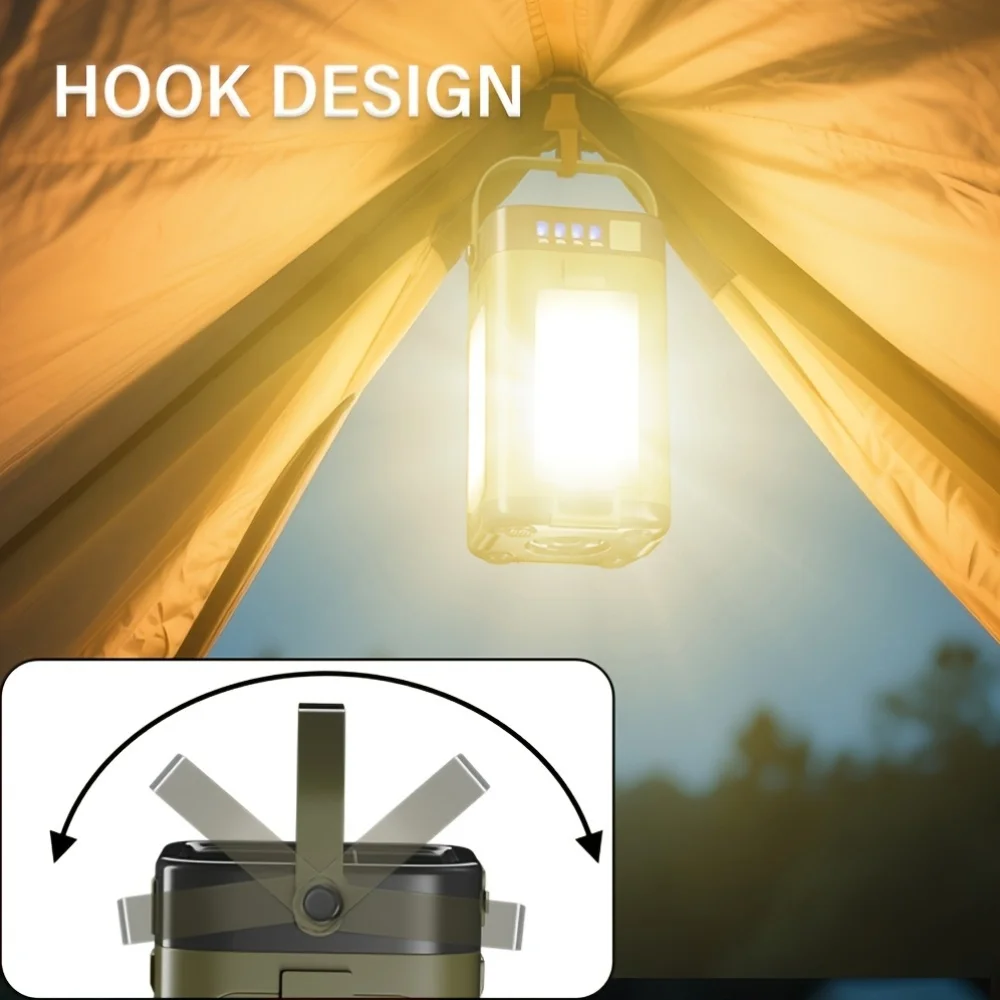 Solarna przenośna lampa kempin – Outdoor Lighting For Camping recenzja i cena
