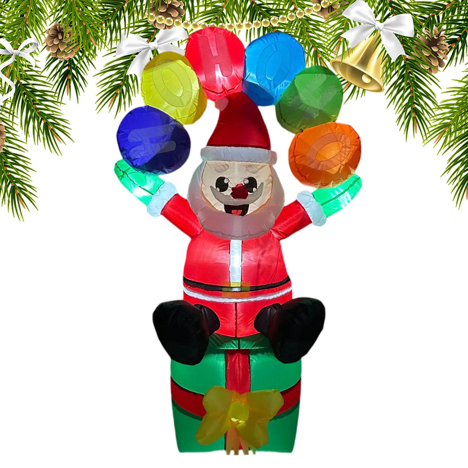 Nadmuchiwany Święty Mikołaj z  – Outdoor Lighting For Christmas recenzja i cena