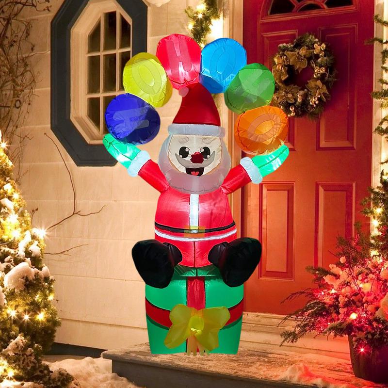 Nadmuchiwany Święty Mikołaj z  – Outdoor Lighting For Christmas recenzja i cena
