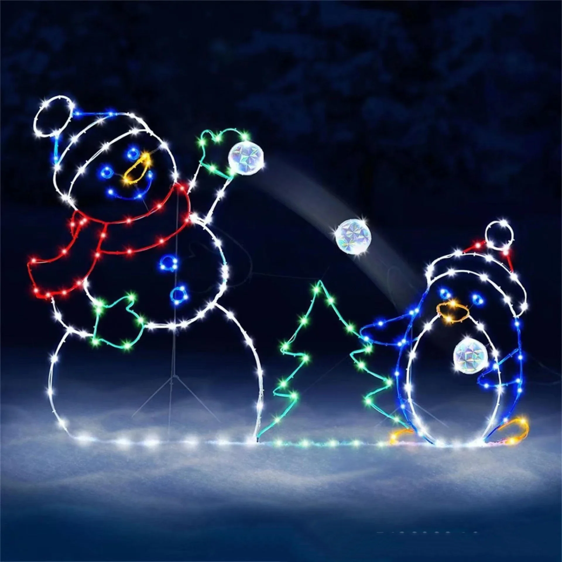 Animowany Śnieżynka Świetlna L – Outdoor Lighting For Christmas recenzja i cena
