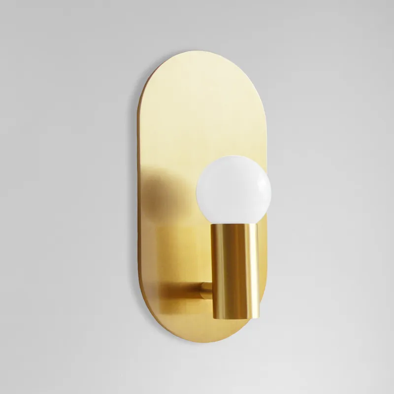 Nordycka kreatywna lampa ścien – Outdoor Lighting Brass recenzja i cena