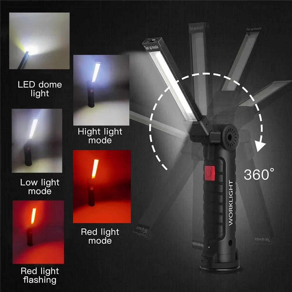 Przenośna latarka LED COB Łado – Outdoor Lighting For Camping recenzja i cena