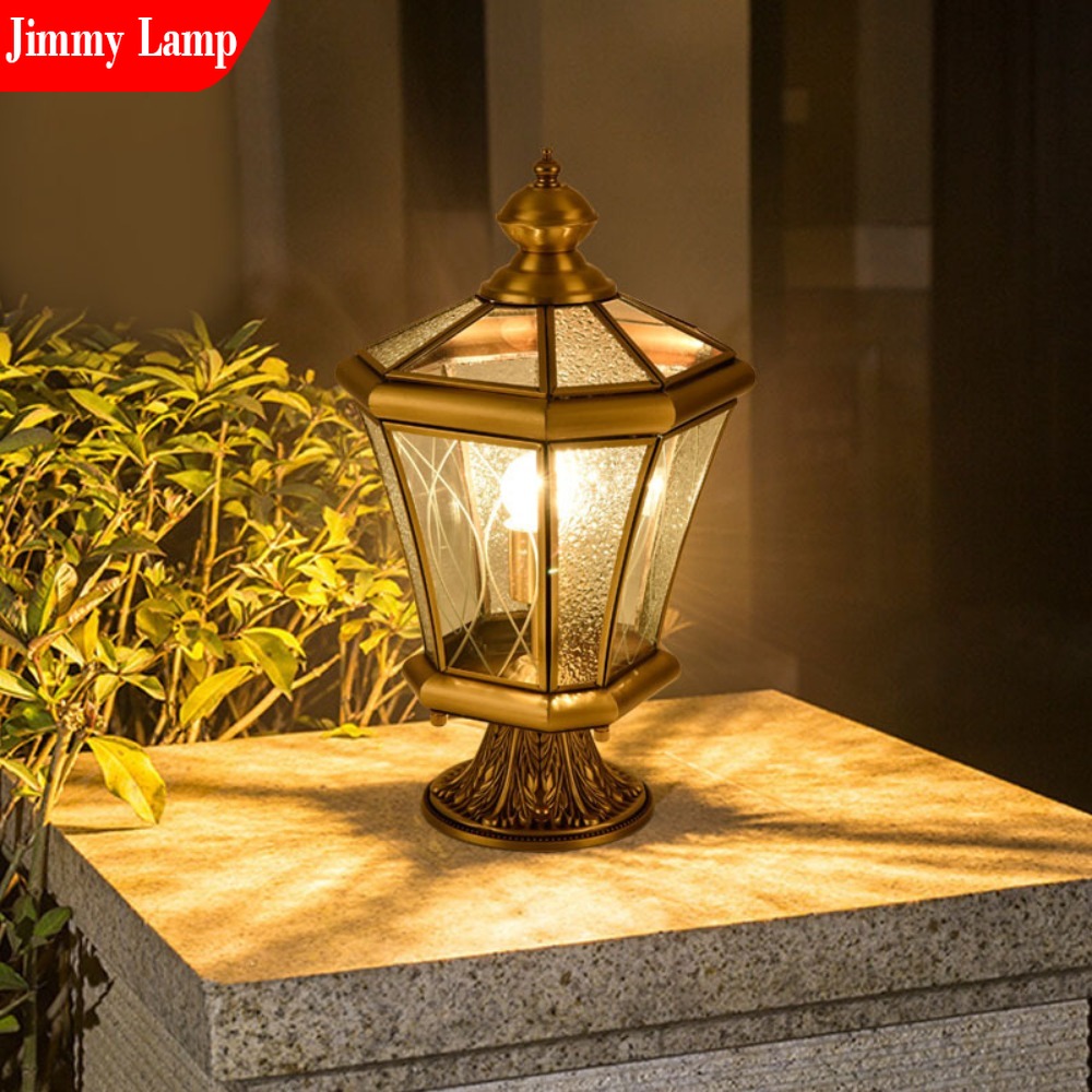 Europejska lampa ogrodowa w st – Outdoor Lighting Brass recenzja i cena