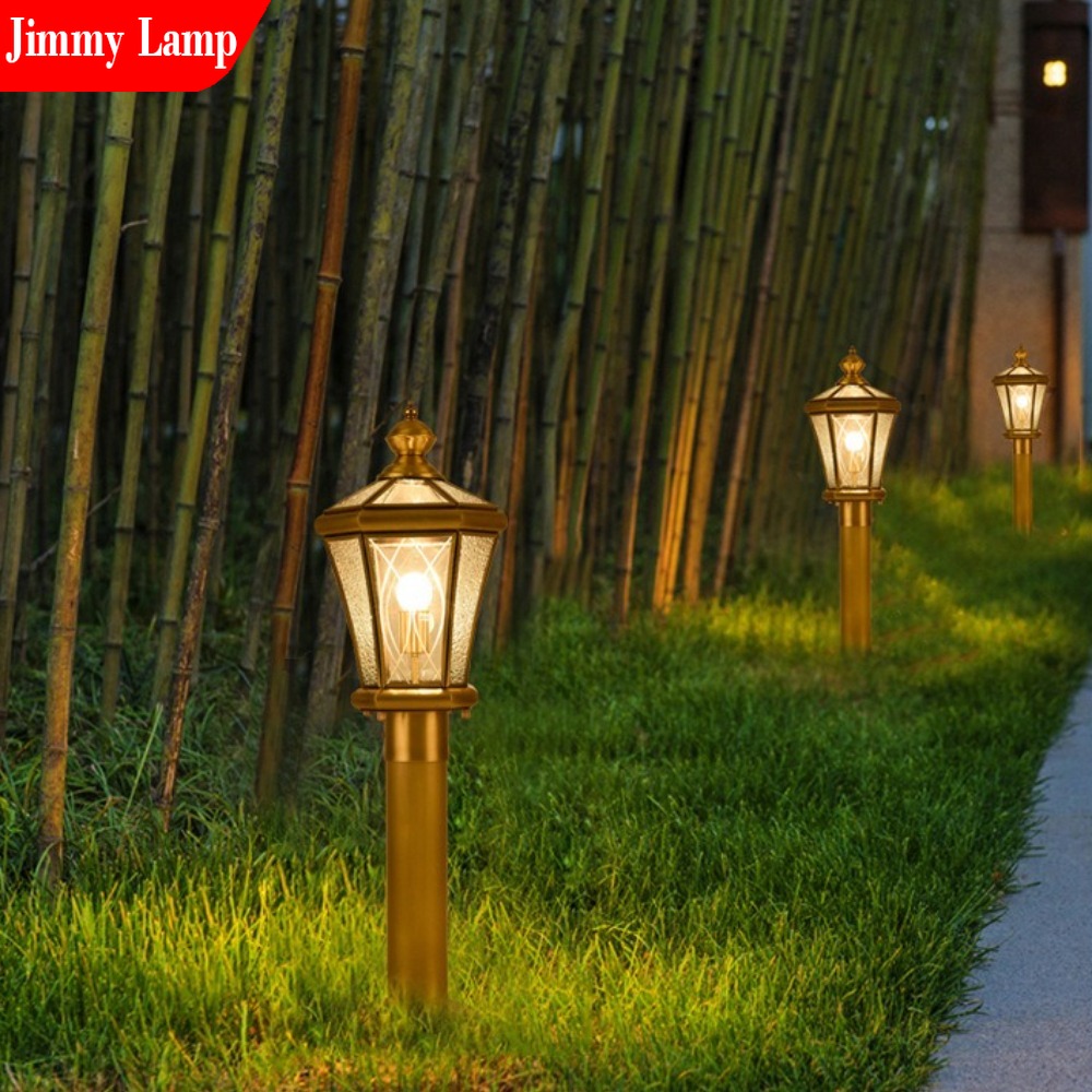 Europejska lampa ogrodowa w st – Outdoor Lighting Brass recenzja i cena
