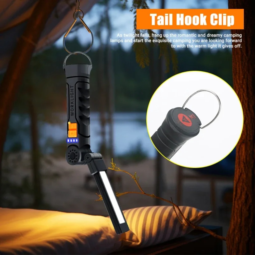 Przenośna latarka LED COB łado – Outdoor Lighting For Camping recenzja i cena