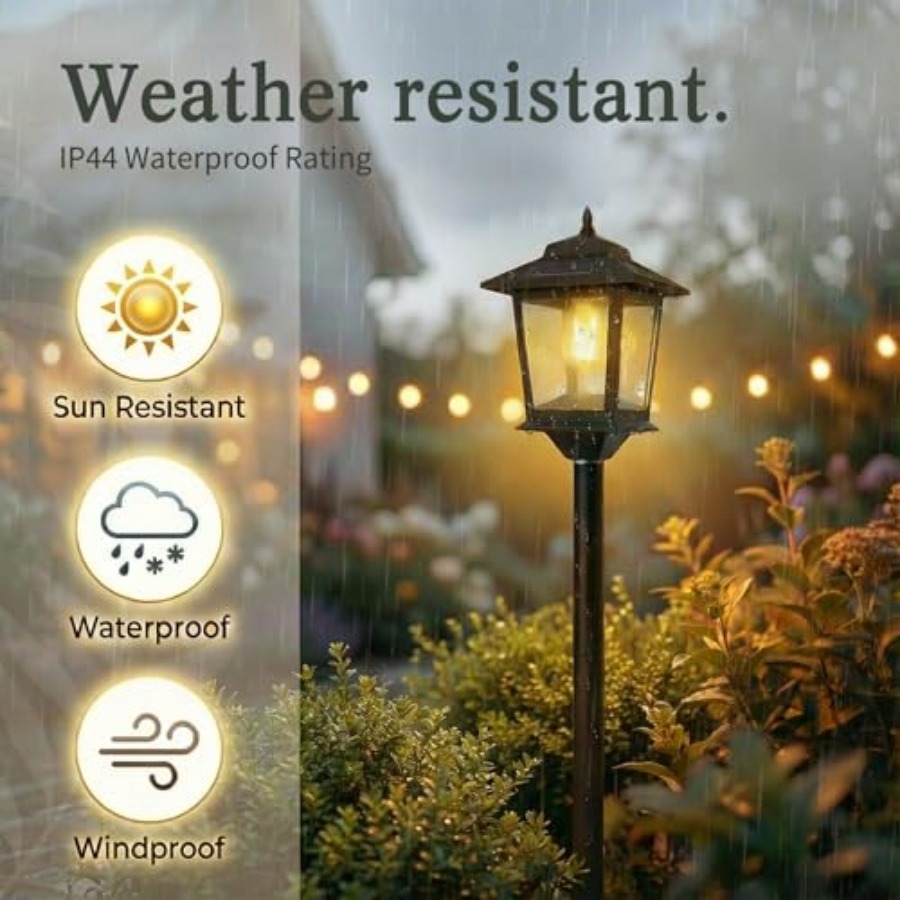 Zewnętrzne solarne lampy słone – Outdoor Lighting Dusk To Dawn recenzja i cena