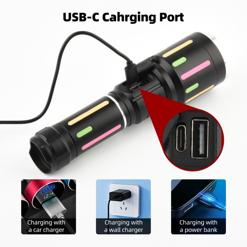 Wysokiej Mocy Biała Latarka Fl – Outdoor Lighting For Camping recenzja i cena