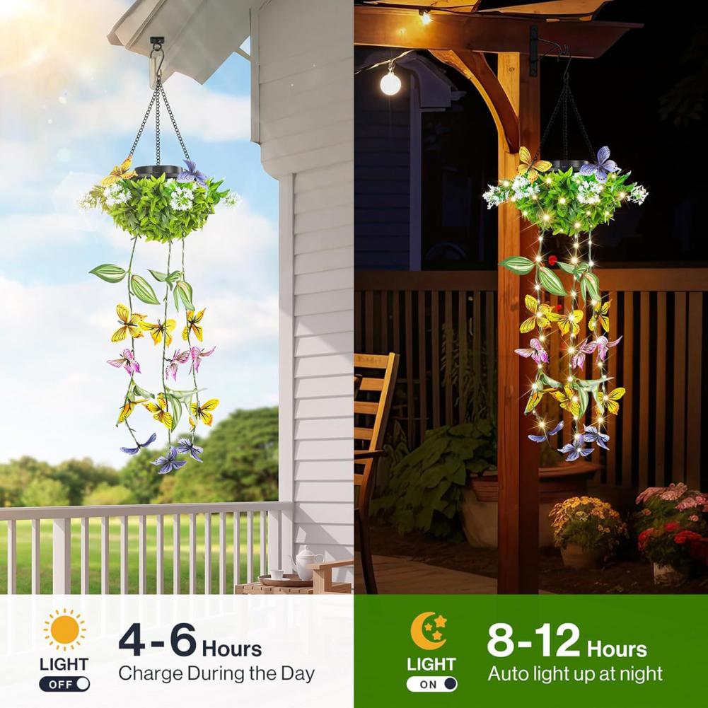 Zewnętrzne solarne lampiony de – Outdoor Lighting Dusk To Dawn recenzja i cena