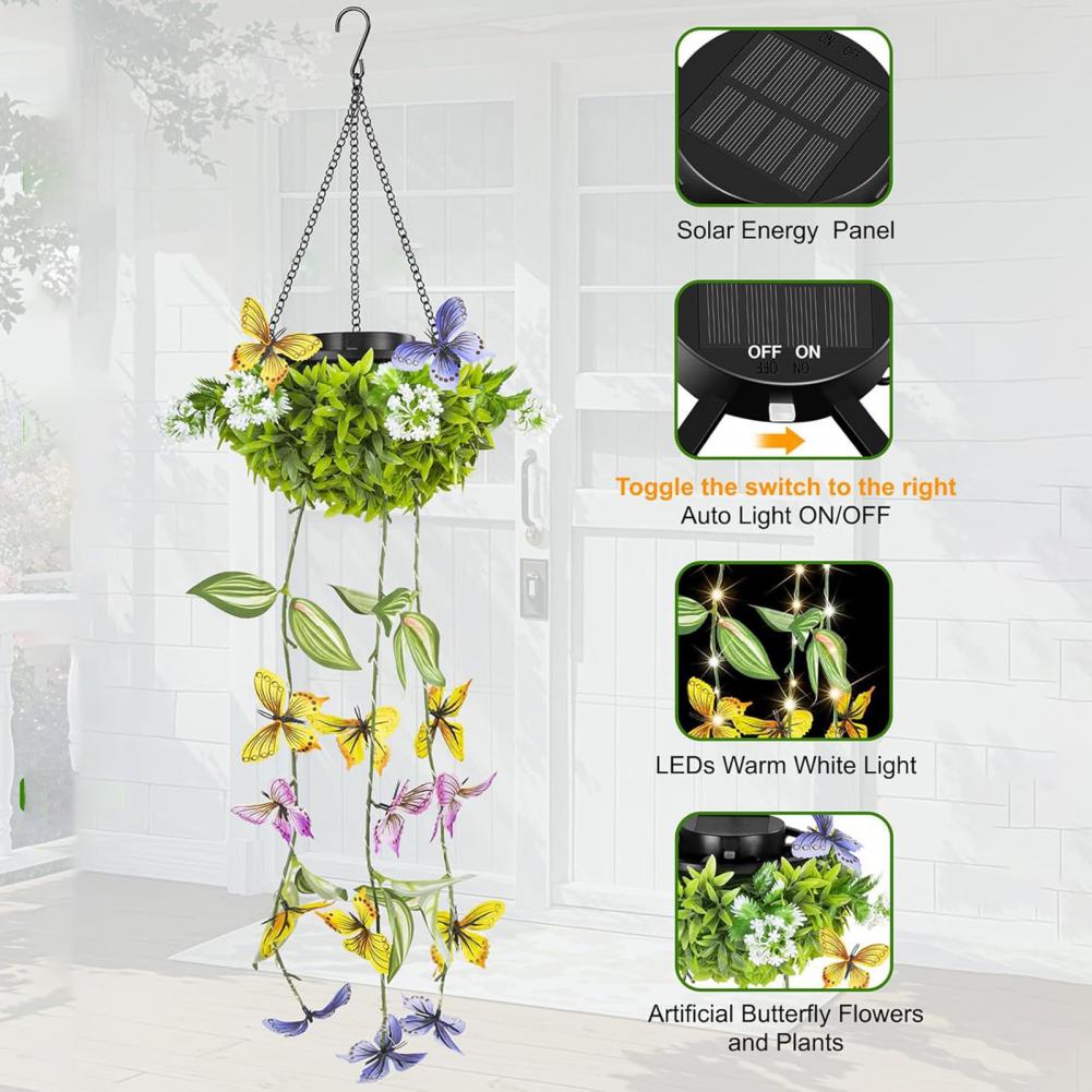 Zewnętrzne solarne lampiony de – Outdoor Lighting Dusk To Dawn recenzja i cena
