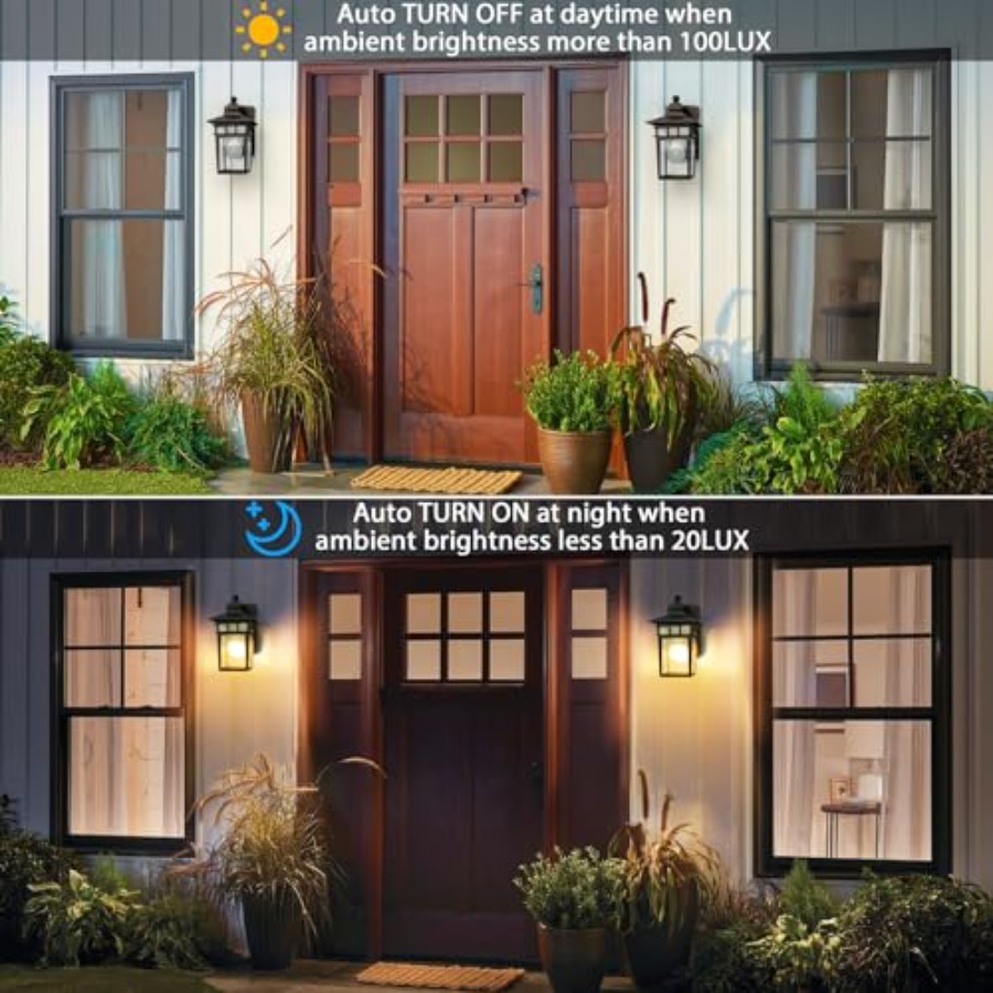 Lampa zewnętrzna z gniazdem GF – Outdoor Lighting Dusk To Dawn recenzja i cena