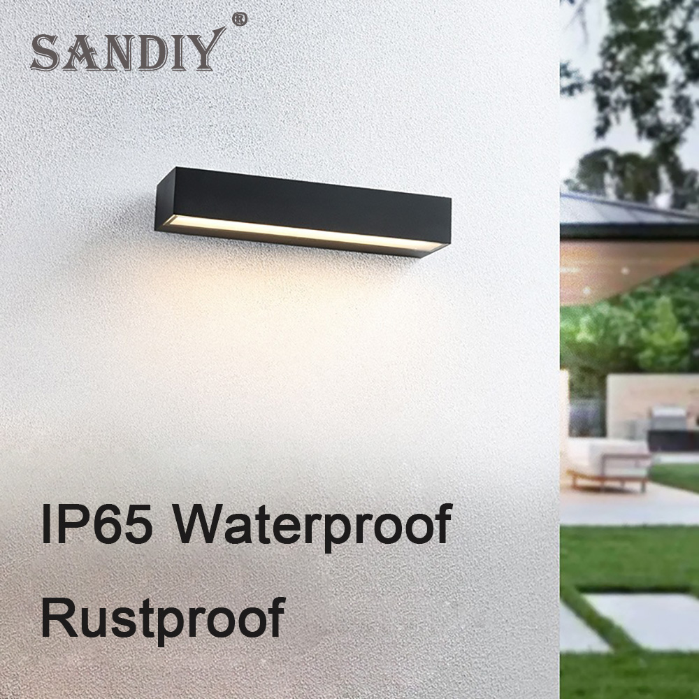 SANDIY Zewnętrzna lampa ścienn – Outdoor Yard Lighting Fixtures recenzja i cena