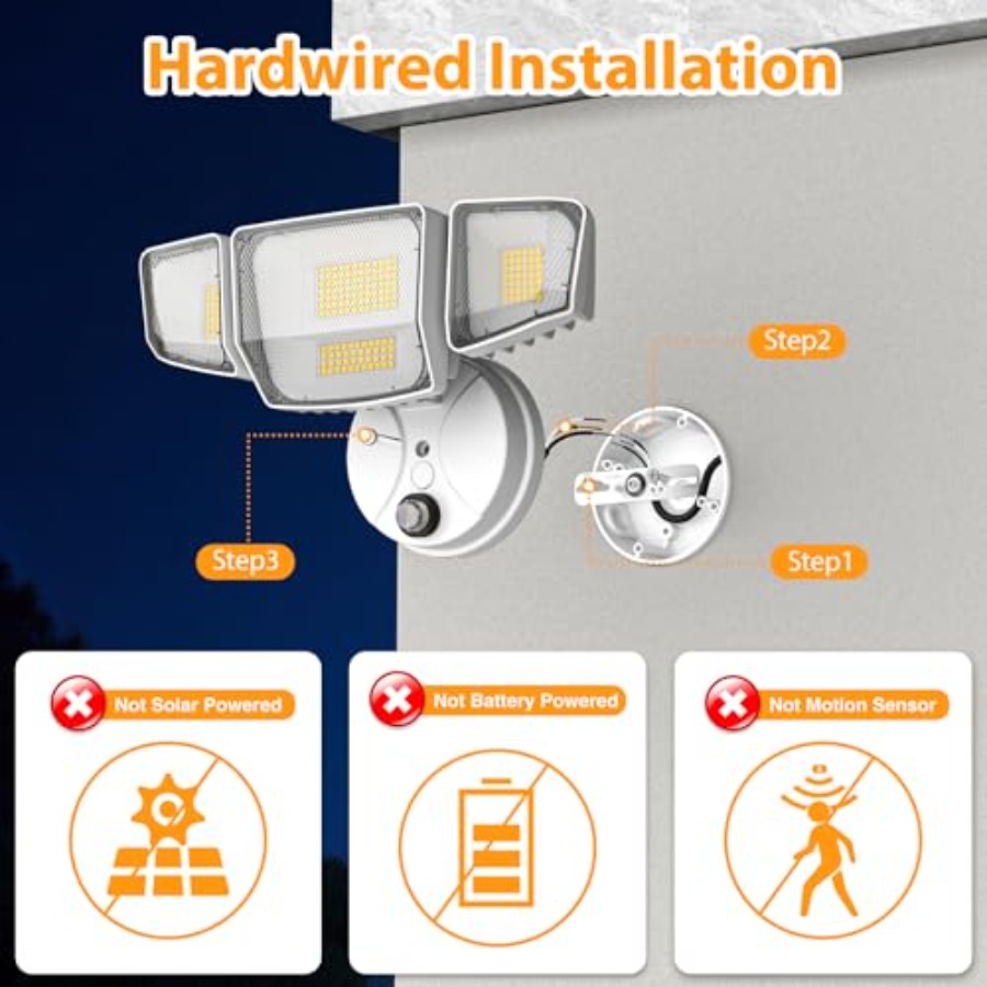 Lampa zewnętrzna 90W z czujnik – Outdoor Lighting Dusk To Dawn recenzja i cena