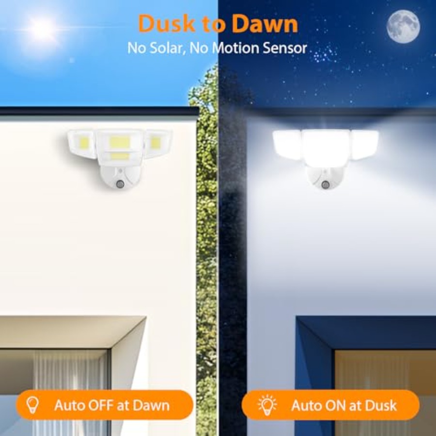 Lampa zewnętrzna 90W z czujnik – Outdoor Lighting Dusk To Dawn recenzja i cena