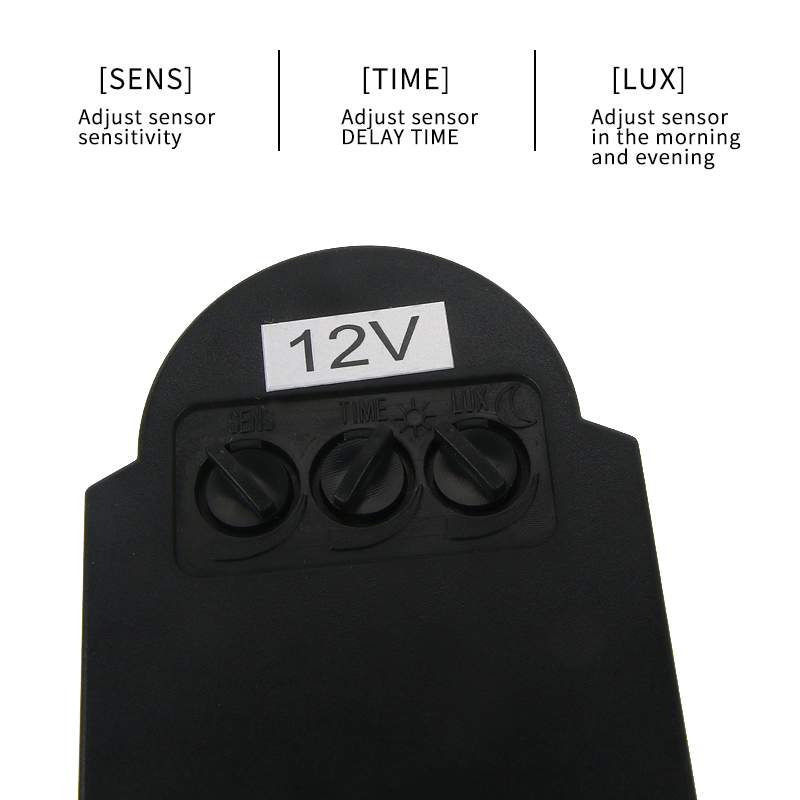 12V czujnik ruchu 220V/110V cz – Outdoor Lighting Wall Mount recenzja i cena