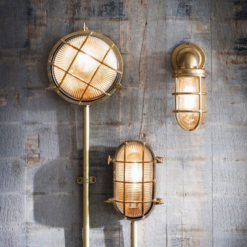 Minimalistyczne mosiężne szkla – Outdoor Lighting Brass recenzja i cena