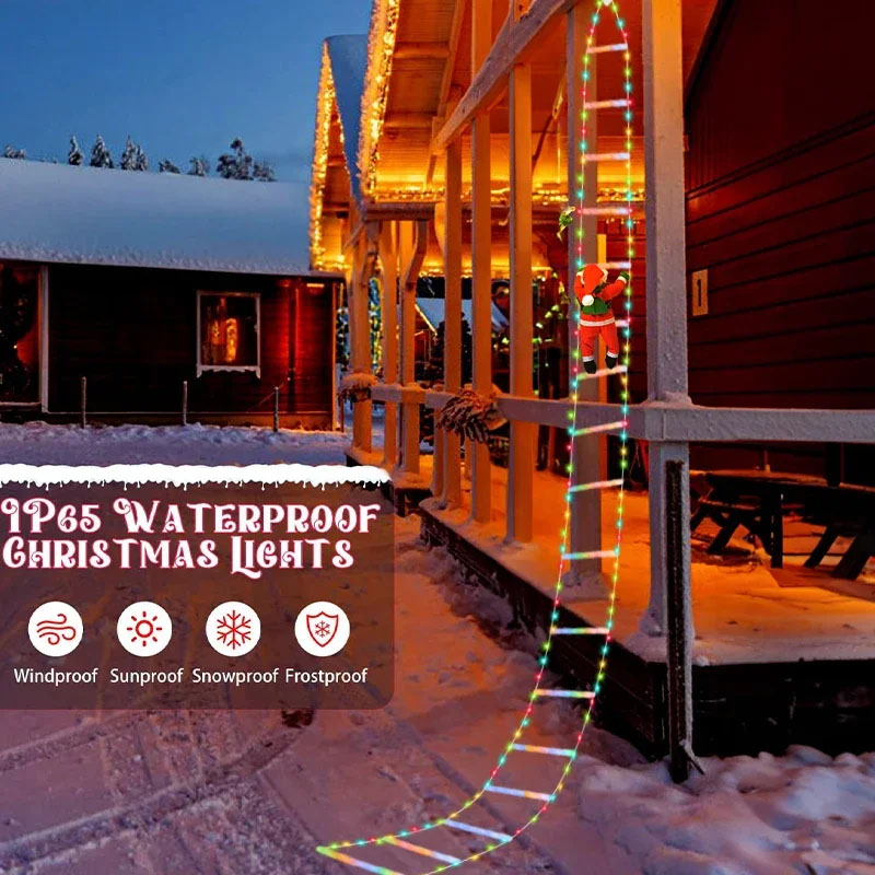 Świąteczne lampki LED, dekorac – Outdoor Lighting For Christmas recenzja i cena