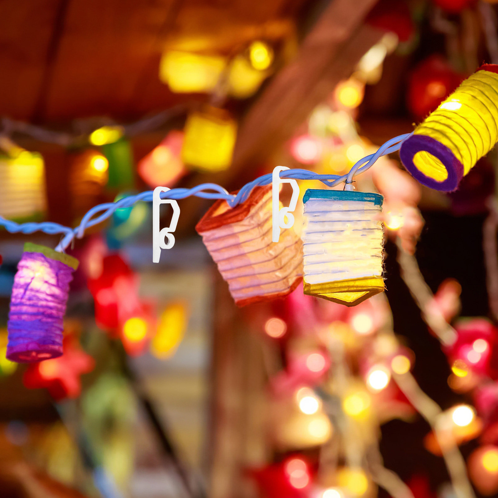 50 szt. haczyków do lampek dek – Outdoor Lighting For Christmas recenzja i cena