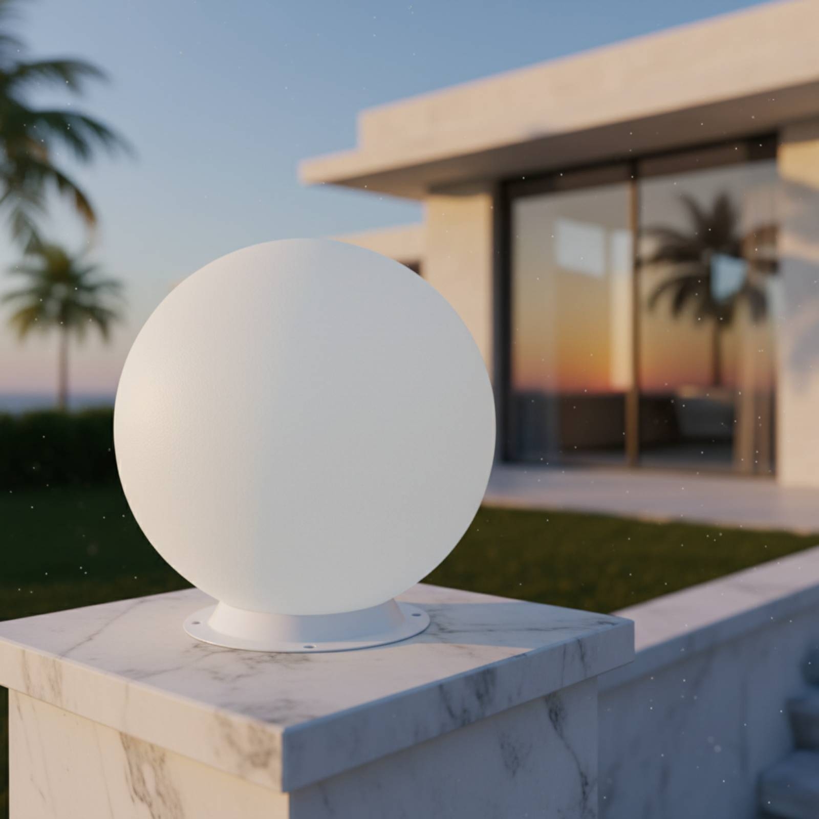 Solarna lampa na słupek, włącz – Outdoor Lighting Dusk To Dawn recenzja i cena