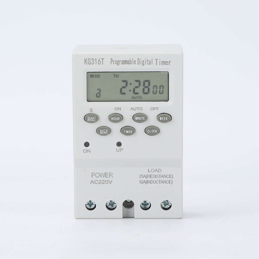 Automatyczny mikrokomputerowy  – Outdoor Lighting Timer Switch recenzja i cena