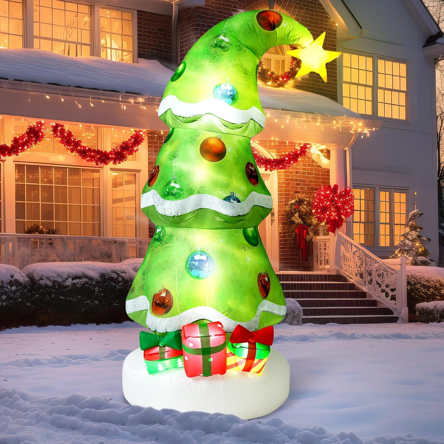 Ozdoby świąteczne dmuchane na  – Outdoor Lighting For Christmas recenzja i cena