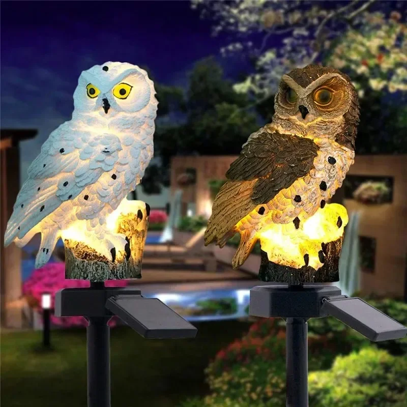 Solarna Statua Sowy, Lampa Ogr – Outdoor Lighting Lumen recenzja i cena