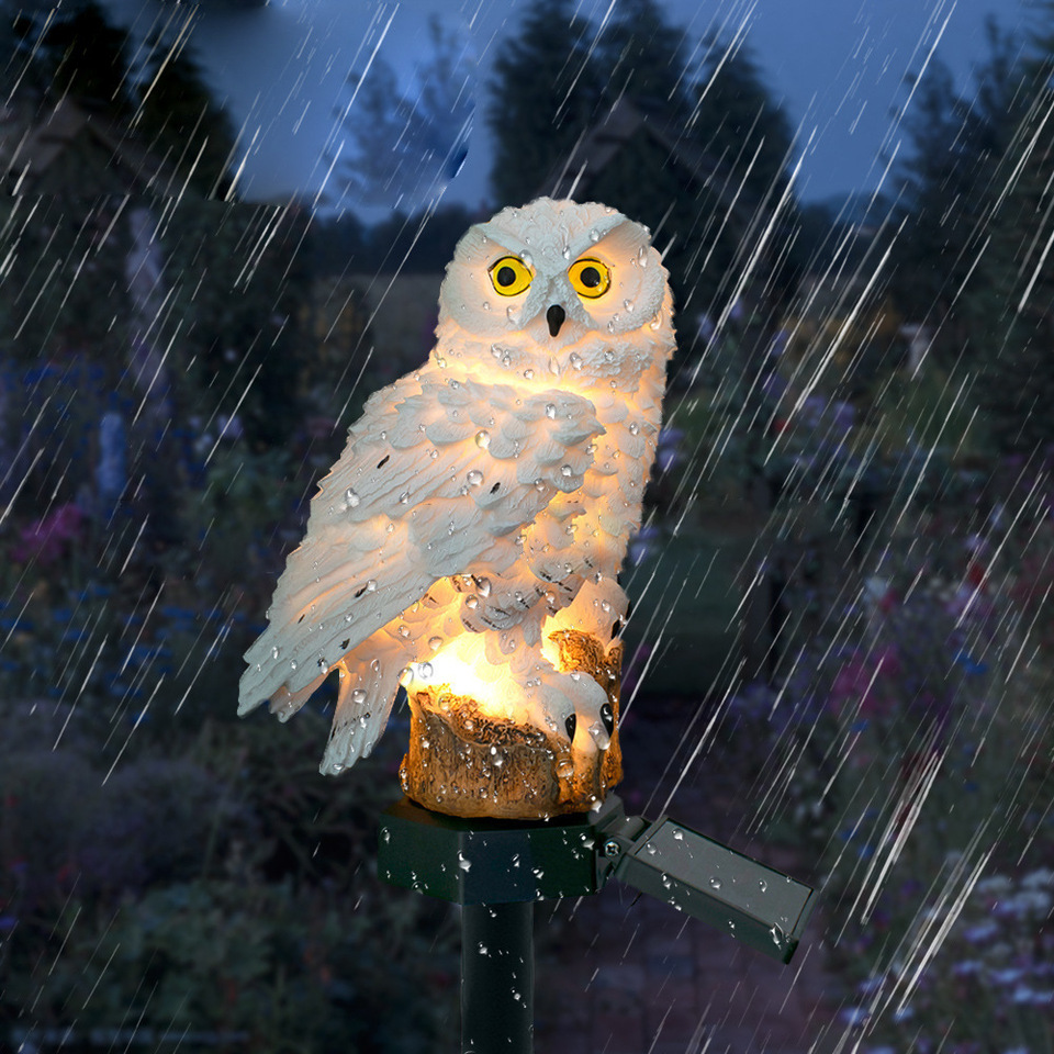 Solarna Statua Sowy, Lampa Ogr – Outdoor Lighting Lumen recenzja i cena