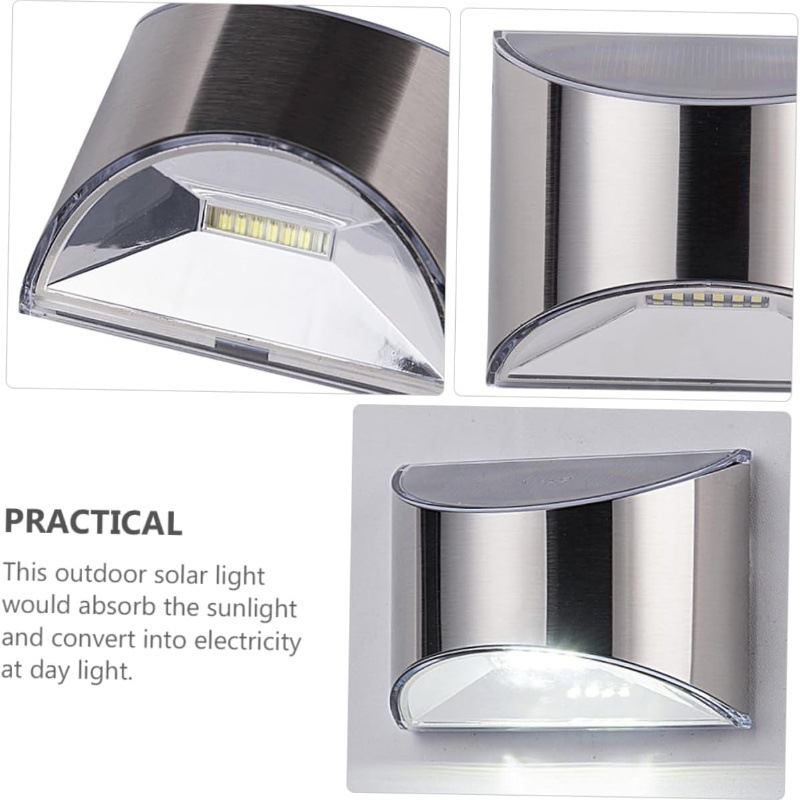 2 szt. Solarnych lamp ogrodowy – Outdoor Lighting Wall Mount recenzja i cena