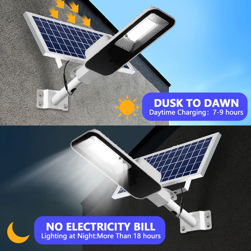 200W potężna lampa słoneczna z – Outdoor Lighting Dusk To Dawn recenzja i cena