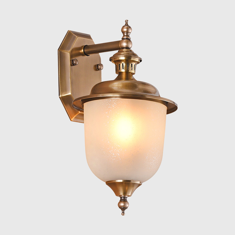 Nowoczesna mosiężna lampa ście – Outdoor Lighting Brass recenzja i cena