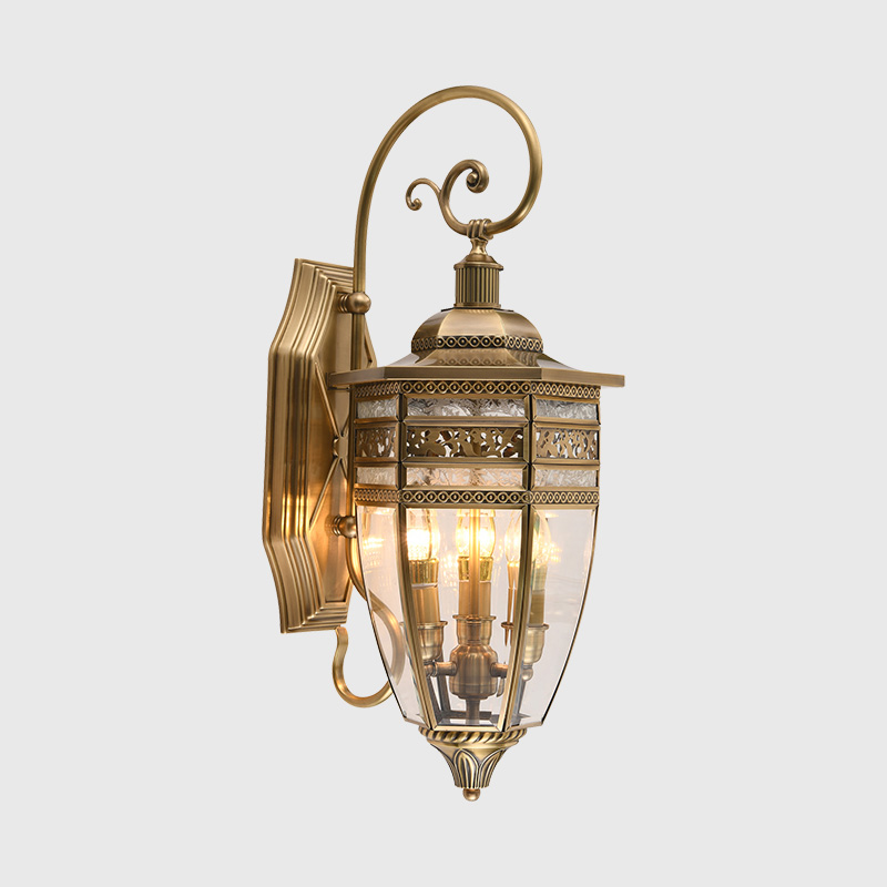 Nowoczesna mosiężna lampa ście – Outdoor Lighting Brass recenzja i cena
