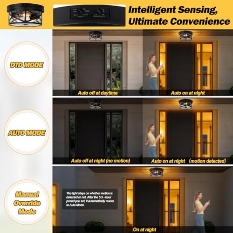 Zewnętrzna lampa sufitowa z cz – Outdoor Lighting Fixtures recenzja i cena
