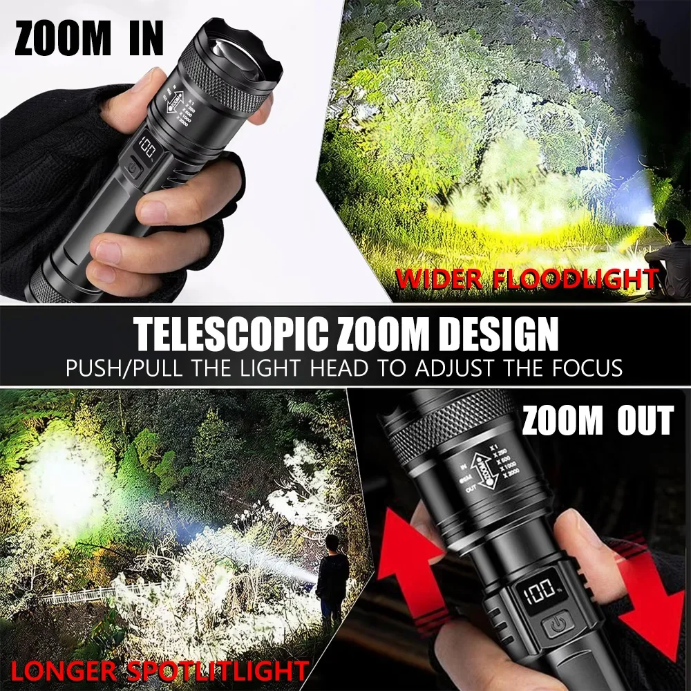 Akumulatorowa latarka LED z zo – Outdoor Lighting Lumen recenzja i cena
