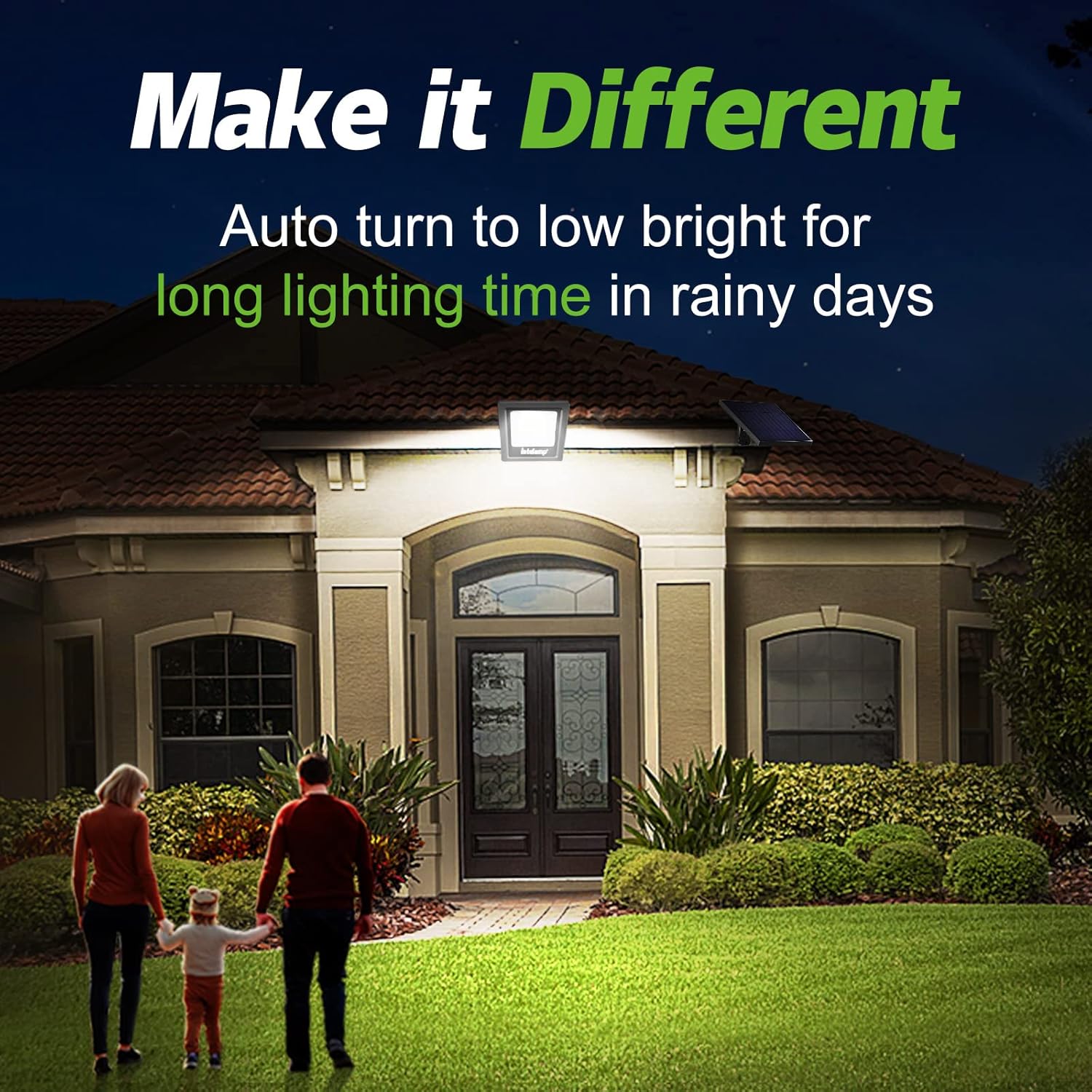 Intelamp Lampa Solarna Zewnętr – Outdoor Lighting Dusk To Dawn recenzja i cena