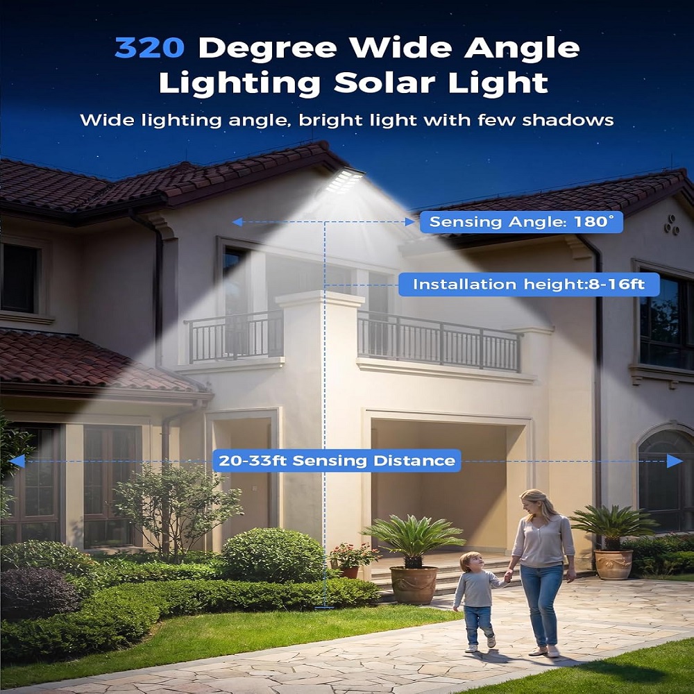 Zewnętrzne lampy solarne z czu – Outdoor Lighting Dusk To Dawn recenzja i cena