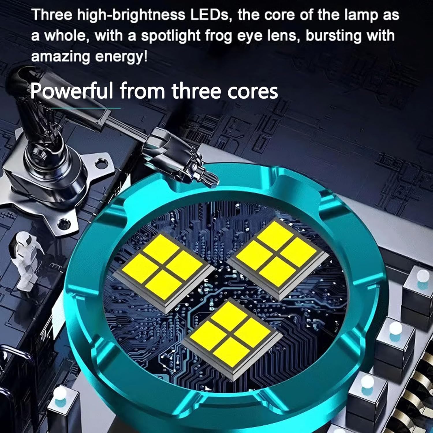 Mocna taktyczna latarka 3LED,  – Outdoor Lighting Diy recenzja i cena