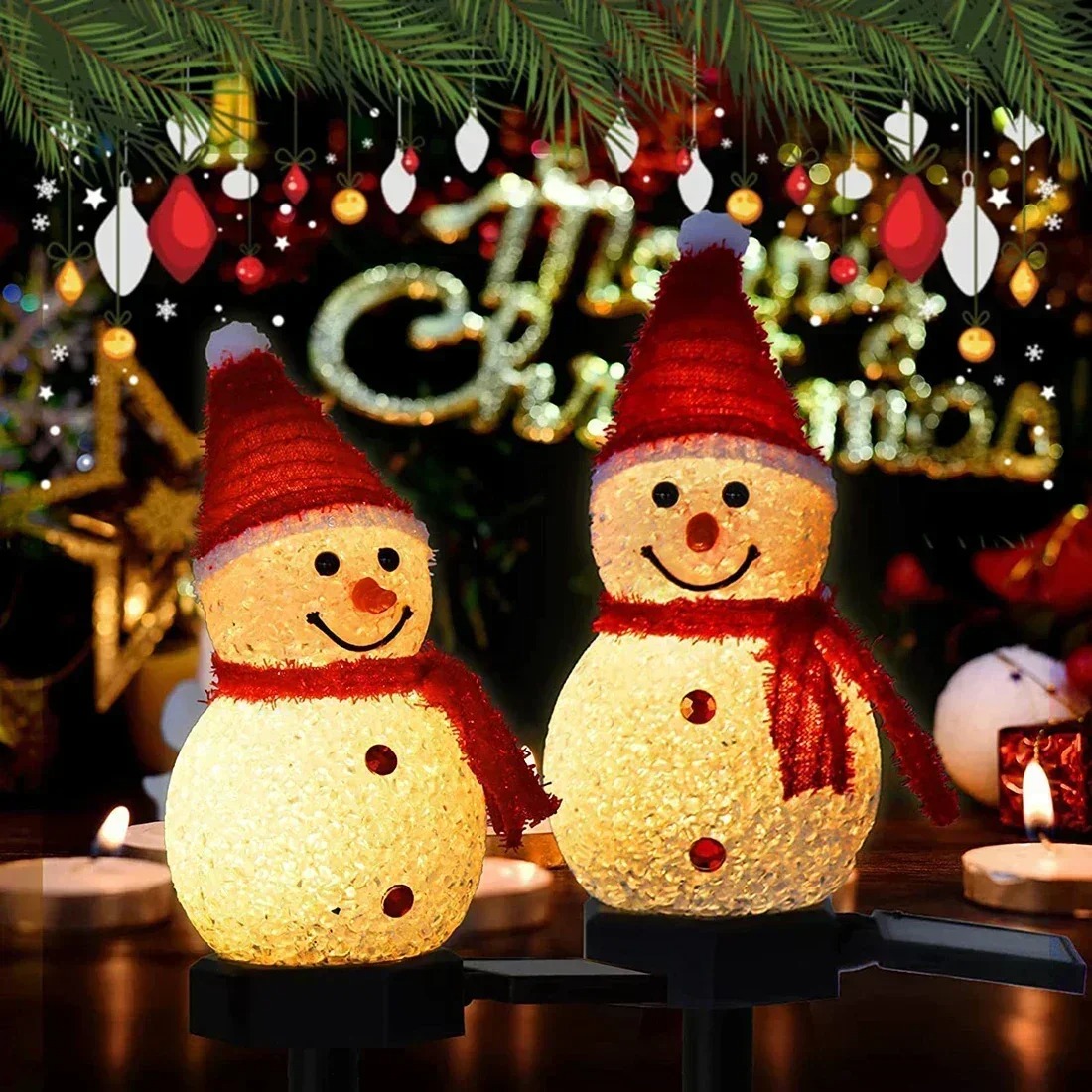 Świąteczna lampa solarna LED w – Outdoor Lighting For Christmas recenzja i cena