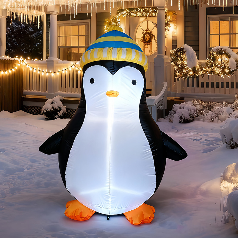 1.5M Świąteczny Pingwin Nadmuc – Outdoor Lighting For Christmas recenzja i cena