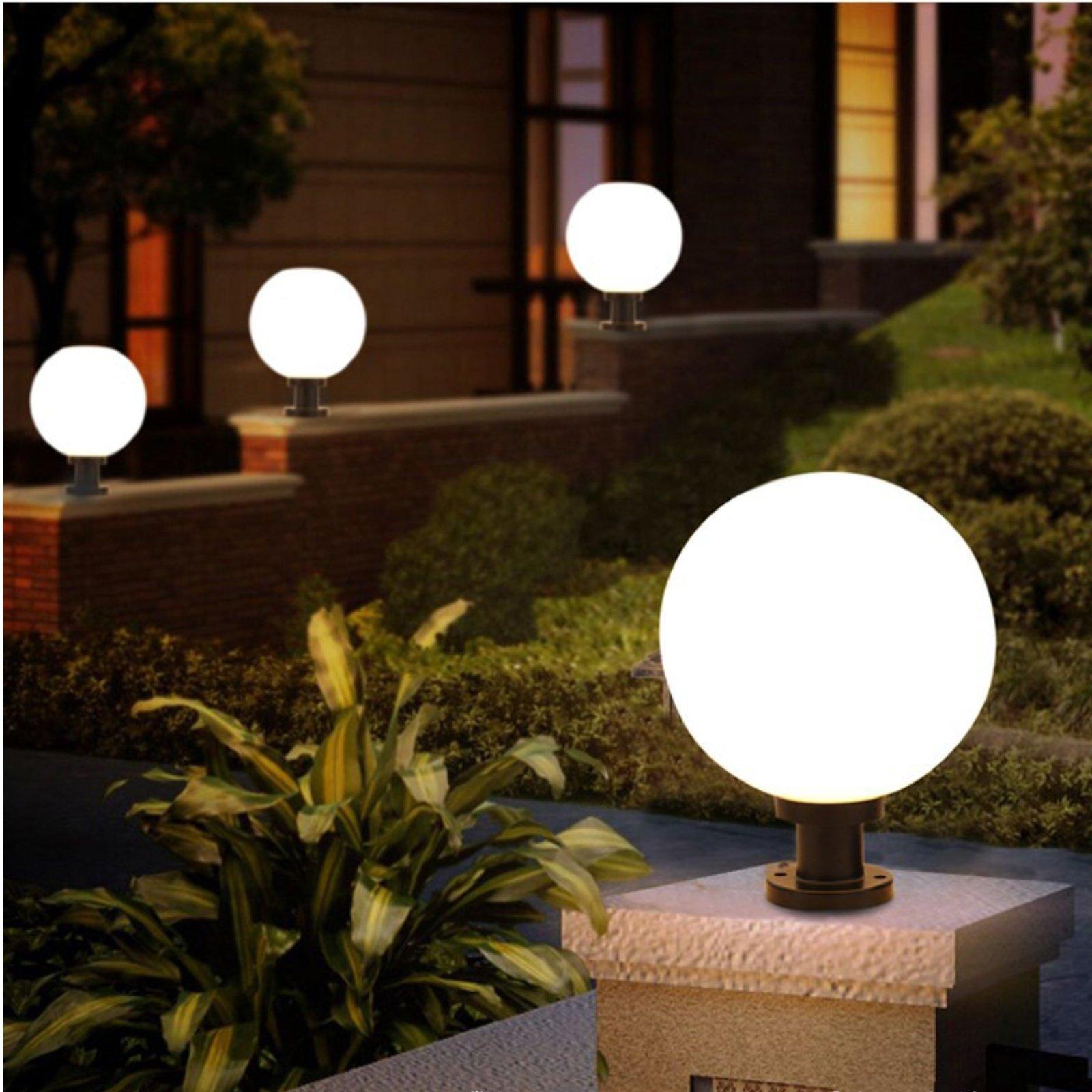 Lampa solarna sferyczna LED do – Outdoor Lighting Dusk To Dawn recenzja i cena